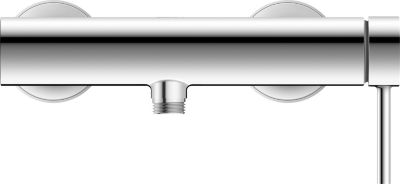 Mitigeur de douche monocommande Chrome - apparent - 1 sortie - 28,1x10,6x11,8cm - Circle