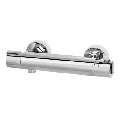 Mitigeur de douche thermostatique, chrome, GoodHome Myra