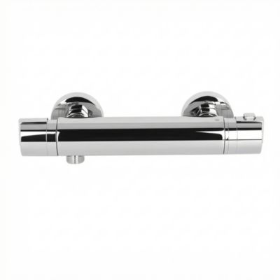 Mitigeur de douche thermostatique, chrome, GoodHome Myra