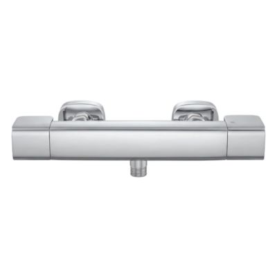 Mitigeur de douche thermostatique chromé GoodHome Teesta