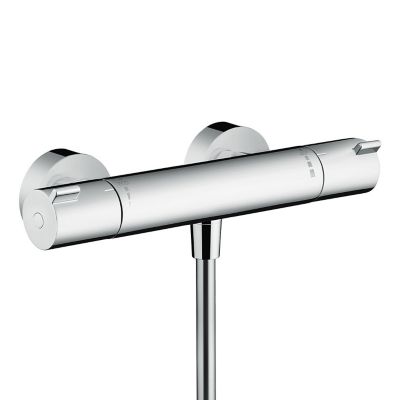 Mitigeur de douche thermostatique chromé Hansgrohe Ecostat 1001