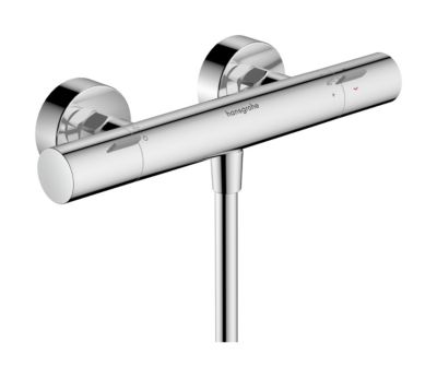 Mitigeur de douche thermostatique chromé Hansgrohe Thermo Ecostat Life