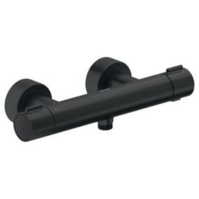 Mitigeur de douche thermostatique DURAVIT 1000 noir mat