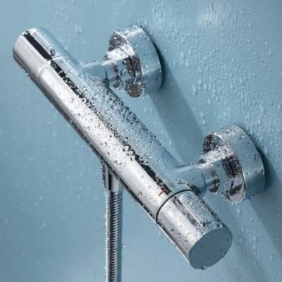 Mitigeur de Douche Thermostatique Economie d'Eau Chrome IMEX ECO-KENT BTK017-5ECO