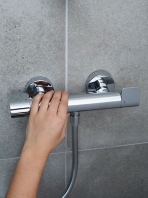 Mitigeur de douche thermostatique GoodHome Cavally