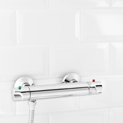 Mitigeur de douche thermostatique GoodHome Torba