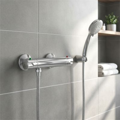 Mitigeur de douche thermostatique GoodHome Torba