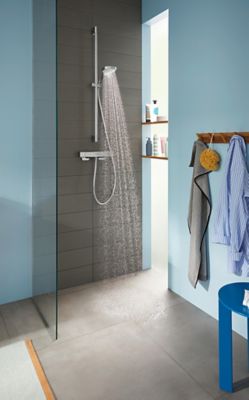 Mitigeur de douche thermostatique Hansgrohe Ecostat E