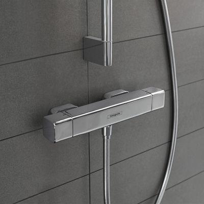 Mitigeur de douche thermostatique Hansgrohe Ecostat E