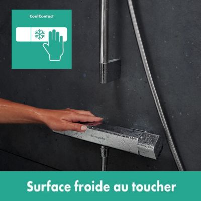 Mitigeur de douche thermostatique Hansgrohe Ecostat E