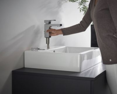 Mitigeur de lavabo 100 Hansgrohe Vernis Shape chromé