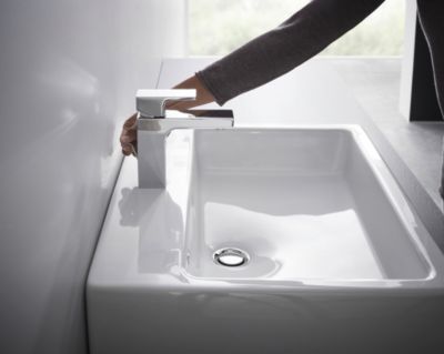 Mitigeur de lavabo 100 Hansgrohe Vernis Shape chromé