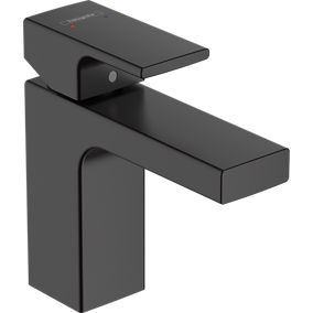 Mitigeur de lavabo 100 hansgrohe Vernis Shape noir mat