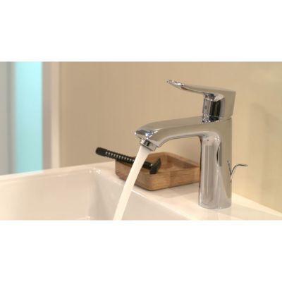 Mitigeur de lavabo 110 avec tirette et vidage chromé Metris Hansgrohe