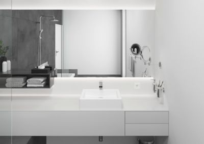 Mitigeur de lavabo 190 Hansgrohe Vernis Shape chromé