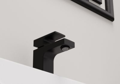 Mitigeur de lavabo 70 hansgrohe Vernis Shape noir mat