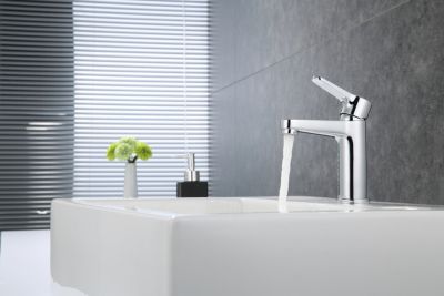 Mitigeur de lavabo chromé Edouard Rousseau Chark