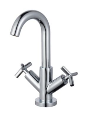 Mitigeur de lavabo chromé Essebagno Essekross