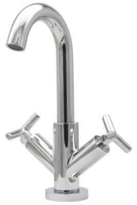 Mitigeur de lavabo chromé Essebagno Essekross