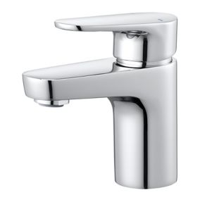 Mitigeur de lavabo chromé GoodHome Cavally S