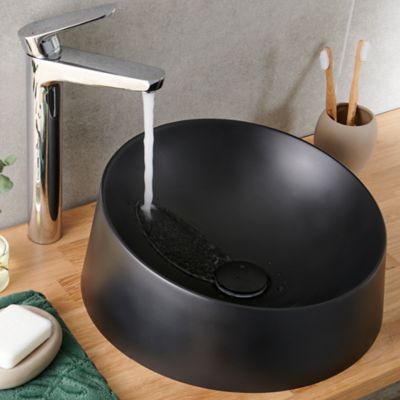 Mitigeur de lavabo chromé GoodHome Cavally XL