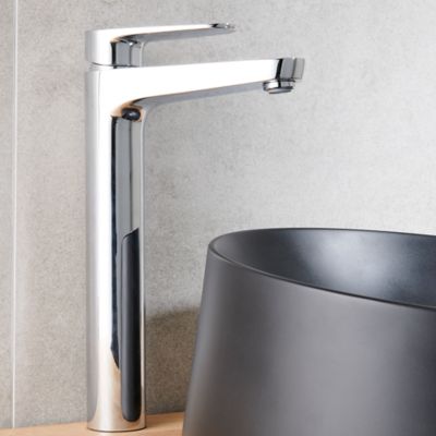 Mitigeur de lavabo chromé GoodHome Cavally XL
