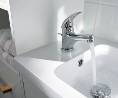 Mitigeur de lavabo chromé GoodHome Eidar