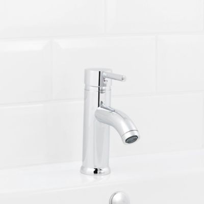 Mitigeur de lavabo chromé GoodHome Hoffell