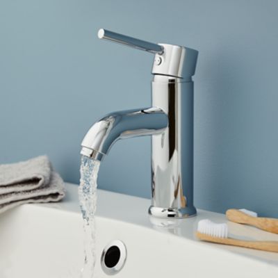 Mitigeur de lavabo chromé GoodHome Hoffell