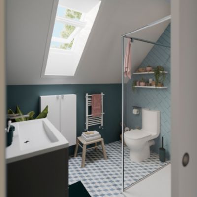 Mitigeur de lavabo chromé GoodHome Kolima