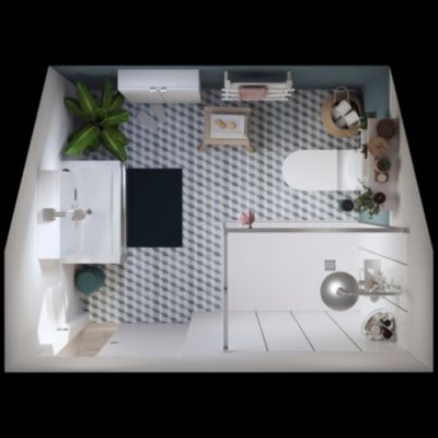Mitigeur de lavabo chromé GoodHome Kolima
