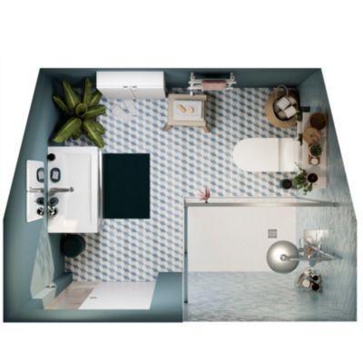 Mitigeur de lavabo chromé GoodHome Kolima