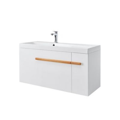 Mitigeur de lavabo chromé GoodHome Pazar