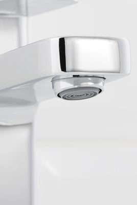 Mitigeur de lavabo chromé GoodHome Pazar