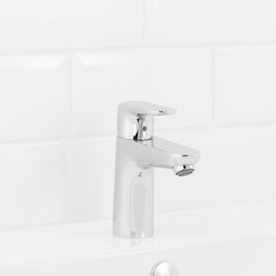 Mitigeur de lavabo chromé Hansgrohe Ecos L