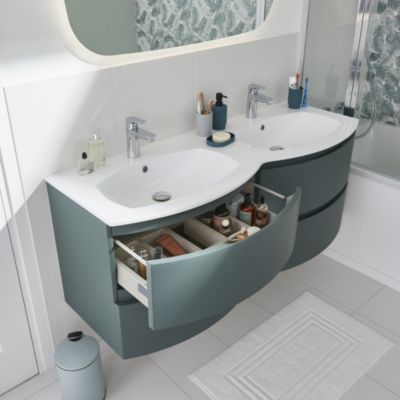 Mitigeur de lavabo chromé Hansgrohe Ecos L