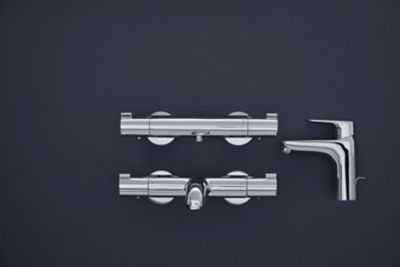 Mitigeur de lavabo chromé Hansgrohe Ecos L