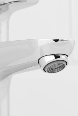 Mitigeur de lavabo chromé Hansgrohe Ecos L