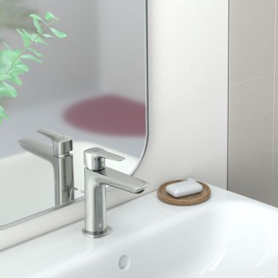 Mitigeur de lavabo chromé Hansgrohe MySport L Fine