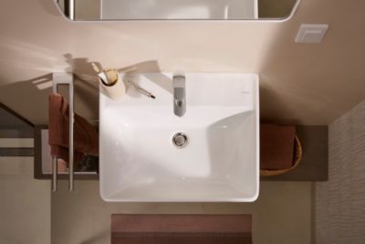 Mitigeur de lavabo chrome Hansgrohe Vernis Blend 100