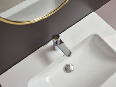 Mitigeur de lavabo chromé Hansgrohe Waterforms L CoolStart