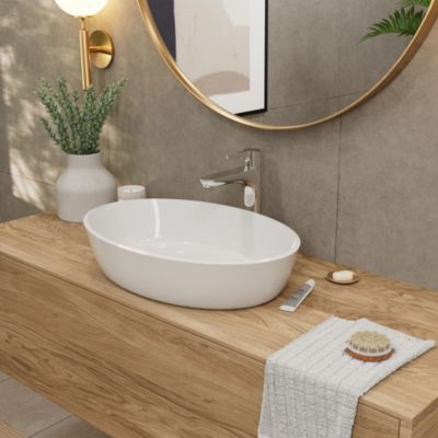 Mitigeur de lavabo chromé Hansgrohe Waterforms XL