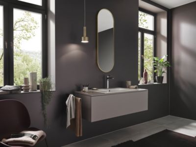 Mitigeur de lavabo chromé Hansgrohe Waterforms XL