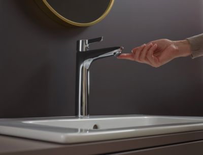 Mitigeur de lavabo chromé Hansgrohe Waterforms XL