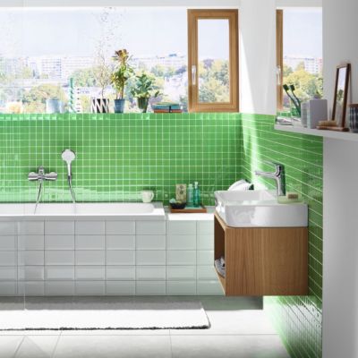 Mitigeur de lavabo chromé Novus 100 Hansgrohe