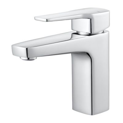 Mitigeur de lavabo chromé taille M avec bonde clic-clac, GoodHome Teesta