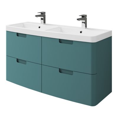 Mitigeur de lavabo chromé taille M avec bonde clic-clac, GoodHome Teesta