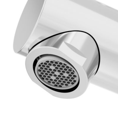 Mitigeur de lavabo chrome taille M, GoodHome Maza