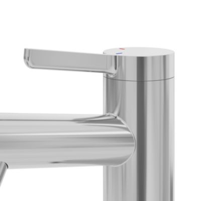 Mitigeur de lavabo chrome taille M, GoodHome Maza