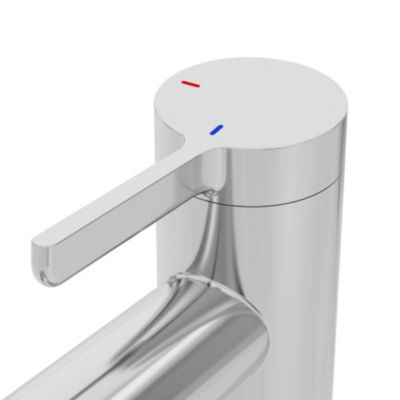 Mitigeur de lavabo chrome taille M, GoodHome Maza